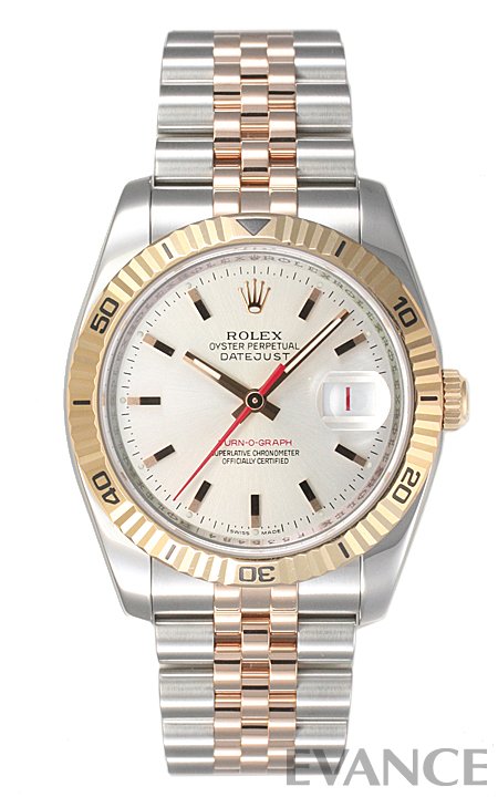 ROLEX ロレックス ロレックス デイトジャストRGコンビ ターノグラフ